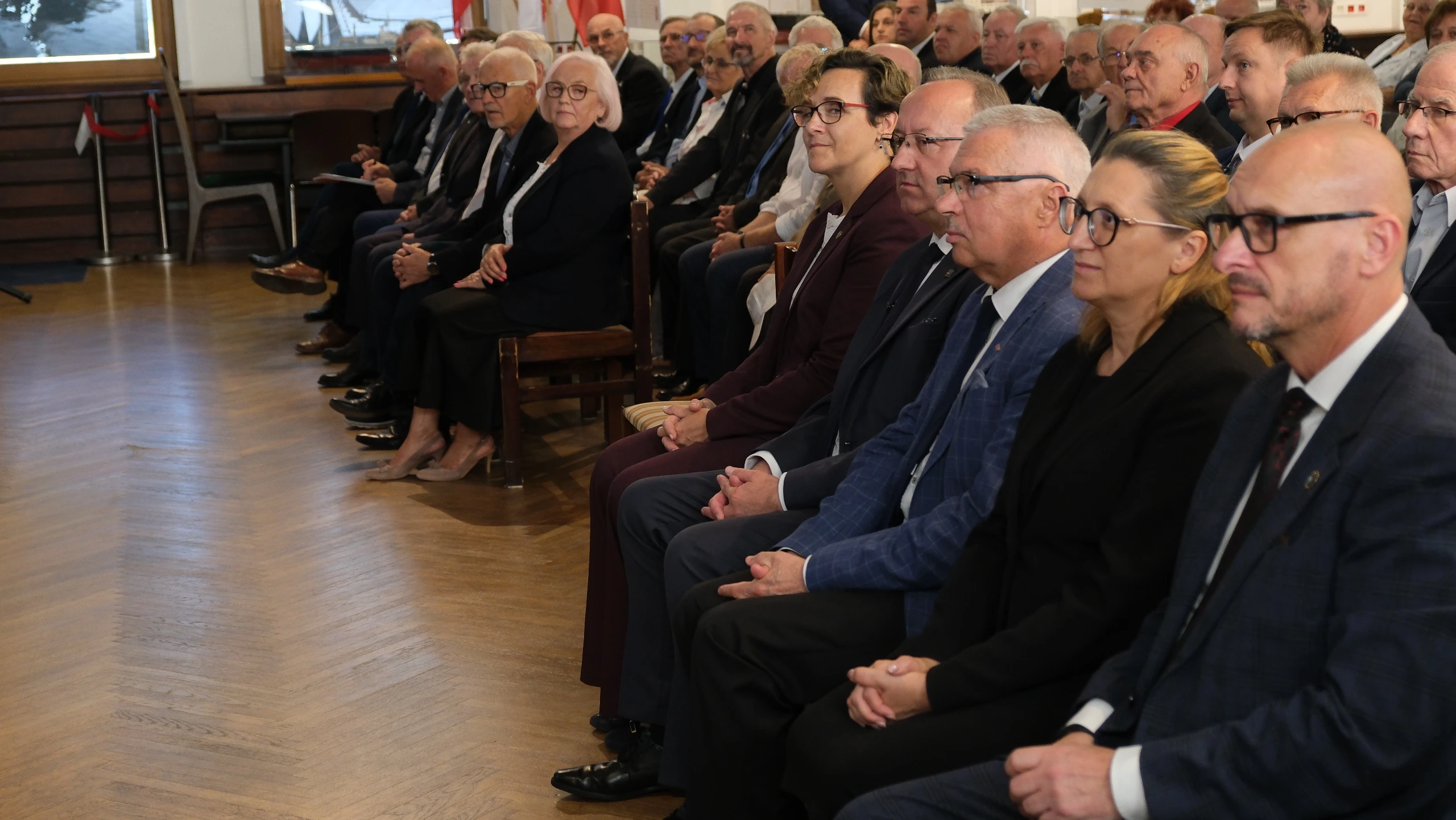 Uroczystość przyznania Krzyży Wolności i Solidarności w Sali BHP