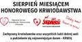Rzeszowska Solidarność zachęca do oddania krwi w ramach akcji Sierpień Miesiącem Honorowego Krwiodawstwa