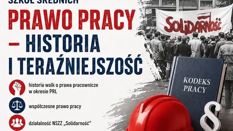 Konkurs Prawo pracy - historia i teraźniejszość organizowany jest przez oddział IPN we Wrocławiu