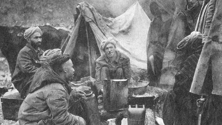 Marokańscy żołnierze pod Monte Cassino - 1944