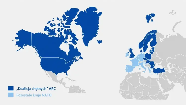 Warszawa jako zwornik łuku odporności NATO