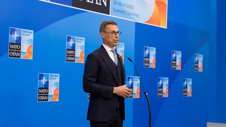 Prezydent Finlandii Alexander Stubb