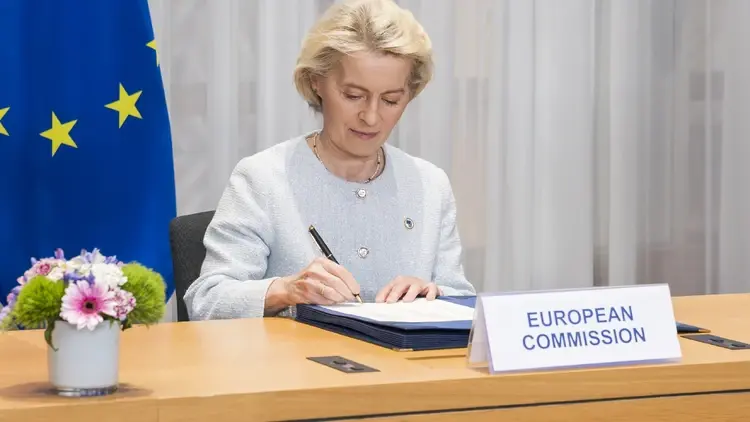 Przewodnicząca Komisji Europejskiej Ursula von der Leyen