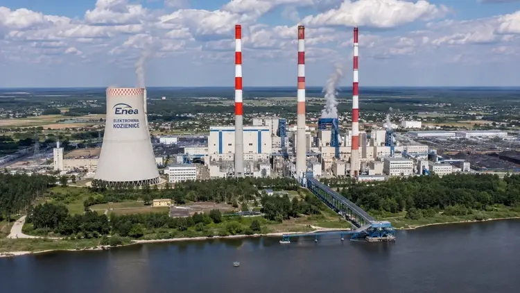 Elektrownia Kozienice - grafika poglądowa