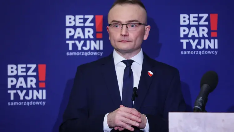 Marek Woch na konwencji "Bezpartyjni i Samorządowcy"