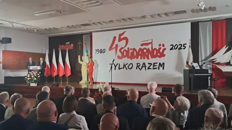Uroczystości podpisania Porozumienia Gdańskiego, Sala BHP, 31.08.2025