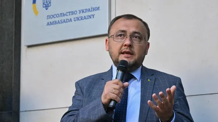 Wasyl Bodnar przemawia