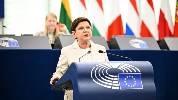 Była premier Polski, eurodeputowana Beata Szydło