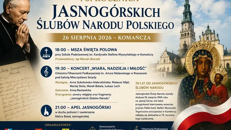 Plakat z zaproszeniem - wygenerowany przez AI