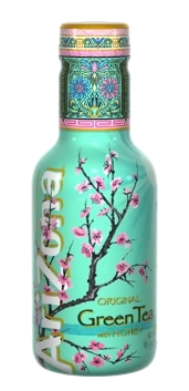 Arizona Green Tea 0,45 l z partii LOT0409 objętej wycofaniem