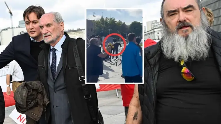Antoni Macierewicz na miesięcznicy smoleńskiej