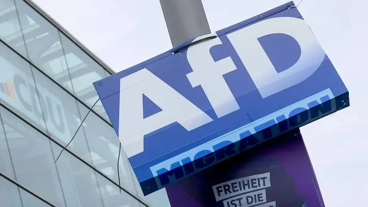 Baner partii Alternatywa dla Niemiec (AfD)
