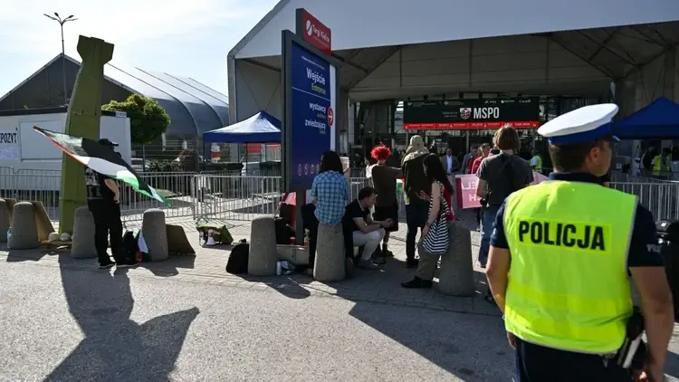 KIELCE XXXIV MSPO wejście do pawilonu