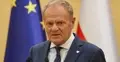 Premier Donald Tusk podczas konferencji prasowej