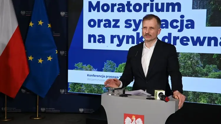 Były wiceminister klimatu i środowiska Mikołaj Dorożała