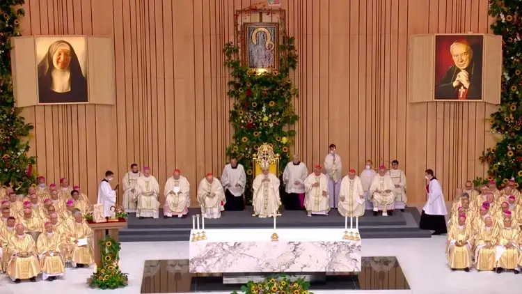 liturgia w Świątyni Opatrzności Bożej
