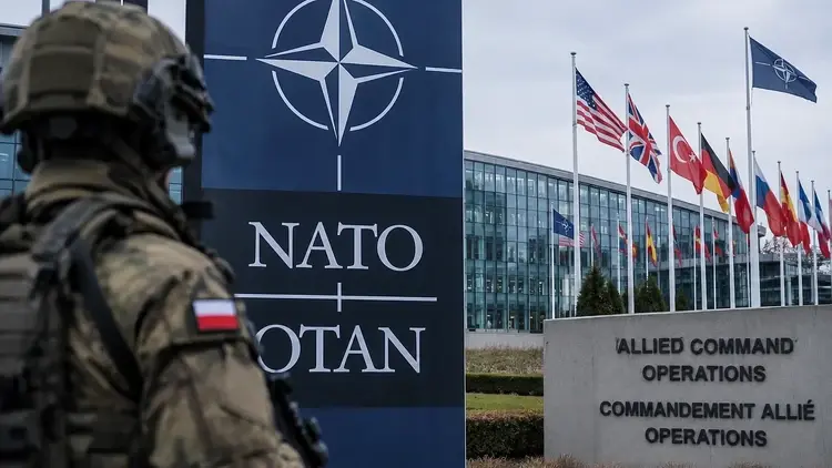 Kwatera NATO - zdjęcie wygenerowane przez AI