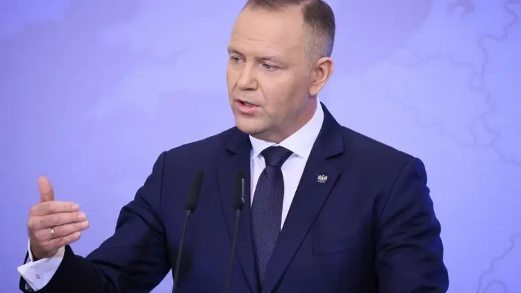 Karol Nawrocki przemawia