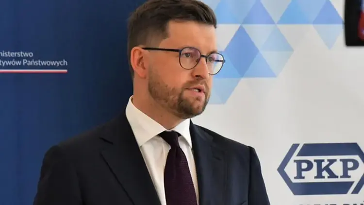 Andrzej Śliwka na konferencji prasowej