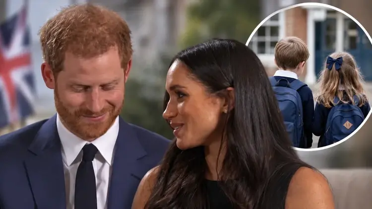 harry meghan dzieci szkoła