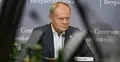 Premier Donald Tusk podczas specjalnej odprawy służb w Rządowym Centrum Bezpieczeństwa