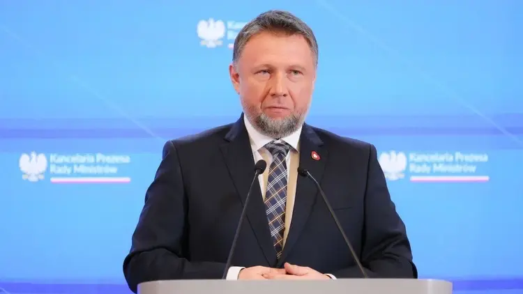 Marcin Kierwiński na konferencji prasowej