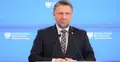 Marcin Kierwiński na konferencji prasowej
