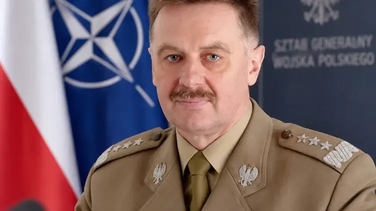 Gen. Bogusław Samol - zdjęcie modyfikowane przez AI