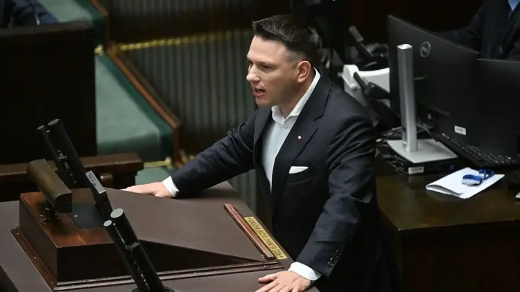 Sławomir Mentzen w sejmie