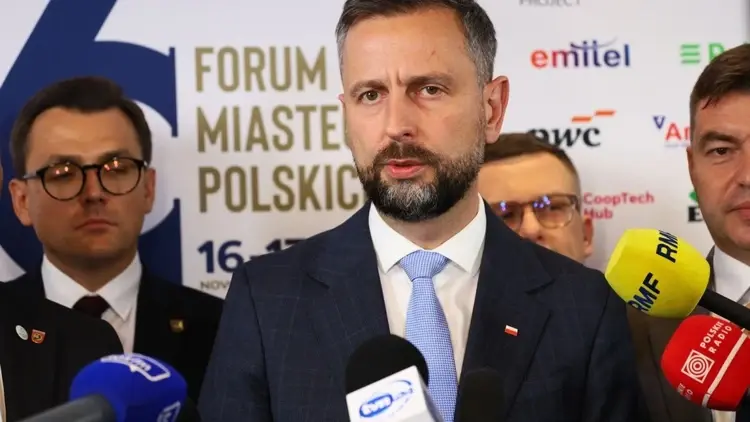Władysław Kosiniak-Kamysz podczas konferencji prasowej