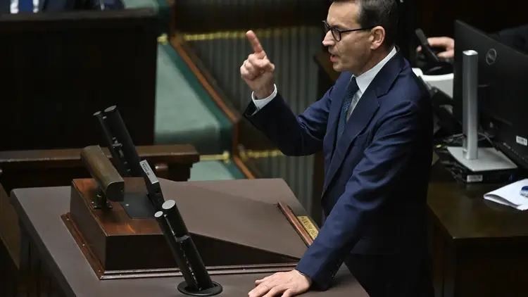 Przewodniczący KP Rozwój Plus Mateusz Morawiecki