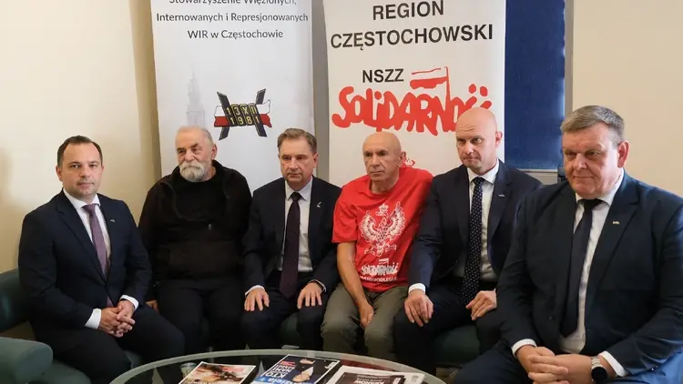 Piotr Duda u Jana Karandzieja i Stanisława Oronia w Częstochowie