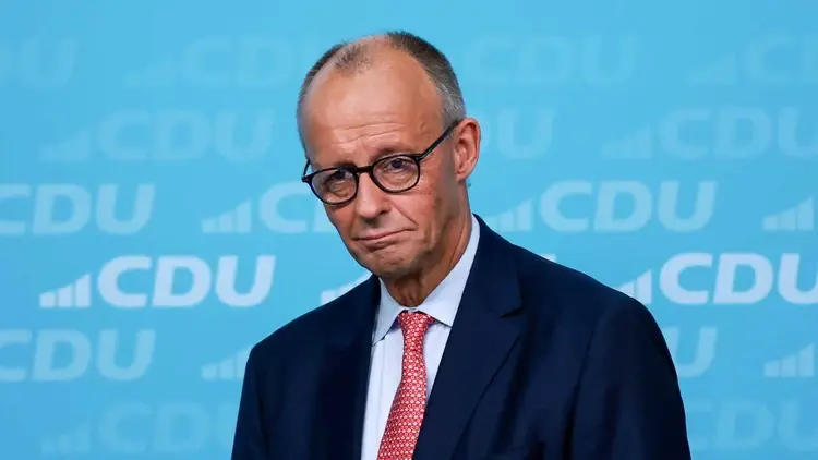Szef CDU i kanclerz Niemiec Friedrich Merz