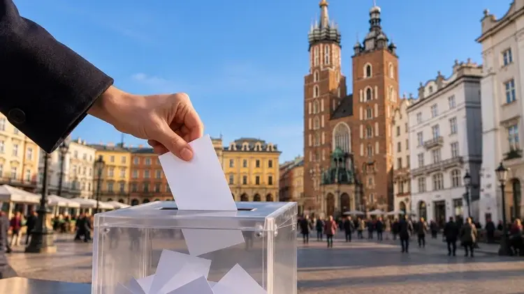kraków, urna, głosowanie