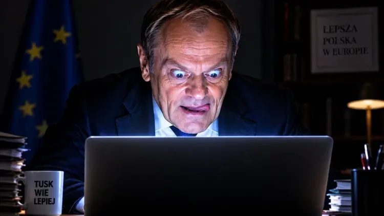Donald Tusk nad lapropem