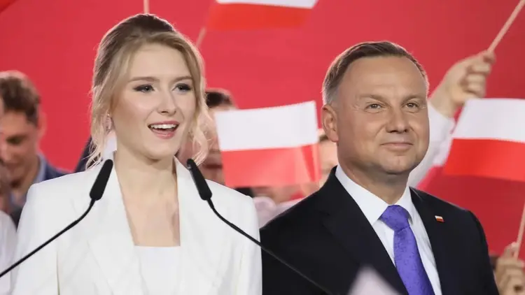 Kinga Duda i Andrzej Duda