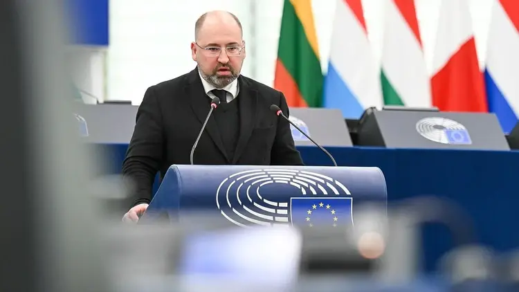 Adam Bielan przemawia w Parlamencie Europejskim
