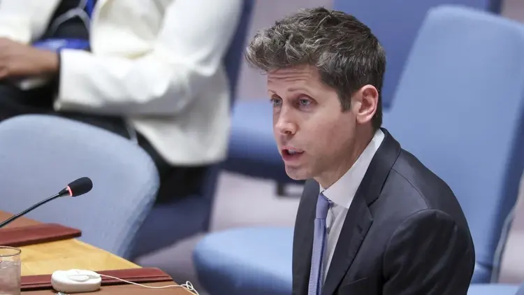 Sam Altman przemawia na forum Rady Bezpieczeństwa ONZ