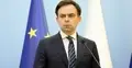 Andrzej Domański na konferencji prasowej