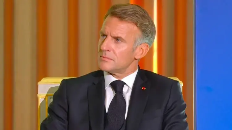 Prezydent Francji wita Leona XIV