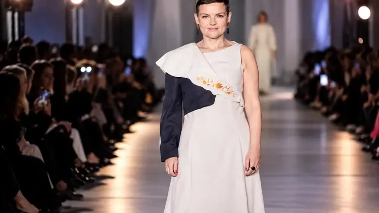 marta cienkowska na wybiegu