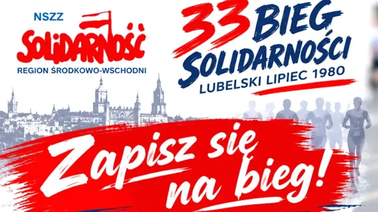 33. Bieg Solidarności Lubelski Lipiec 1980 odbędzie się 10 października