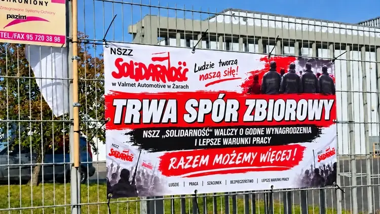 Spór zbiorowy w Valmet Automotive w Żarach