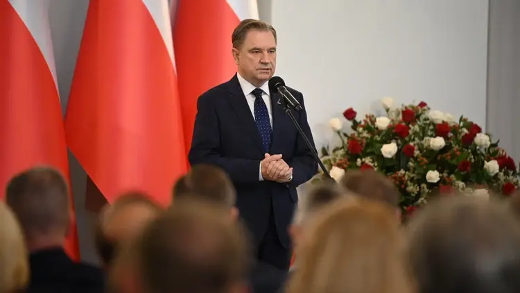 Piotr Duda na gali Pracodawca Przyjazny Pracownikom w Pałacu Prezydenckim