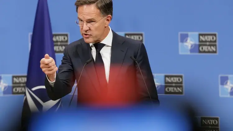 Sekretarz Generalny NATO Mark Rutte