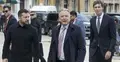 Wołodymyr Zełenski, Steve Witkoff i Jared Kushner na ulicy