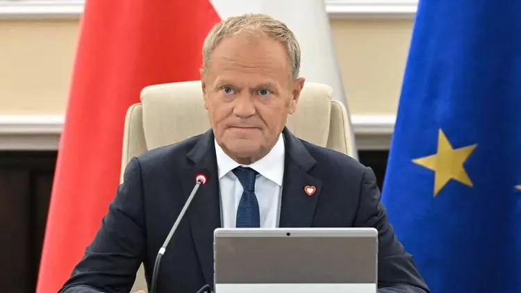 Premier Donald Tusk na posiedzeniu rządu