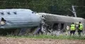 Miejsce wykolejenia pociągu PKP Intercity