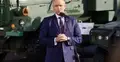 Karol Nawrocki na targach zbrojeniowych